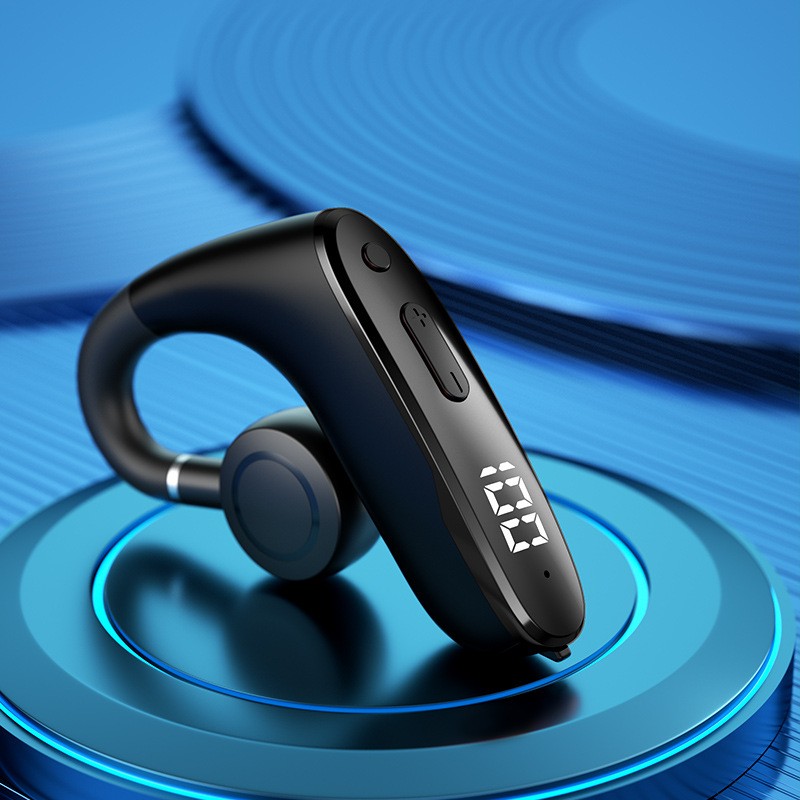 Bone Conduction Running Headphones - W8 Knochenleitung BT5.0 Kopfhörer Digitalanzeige Drahtlose