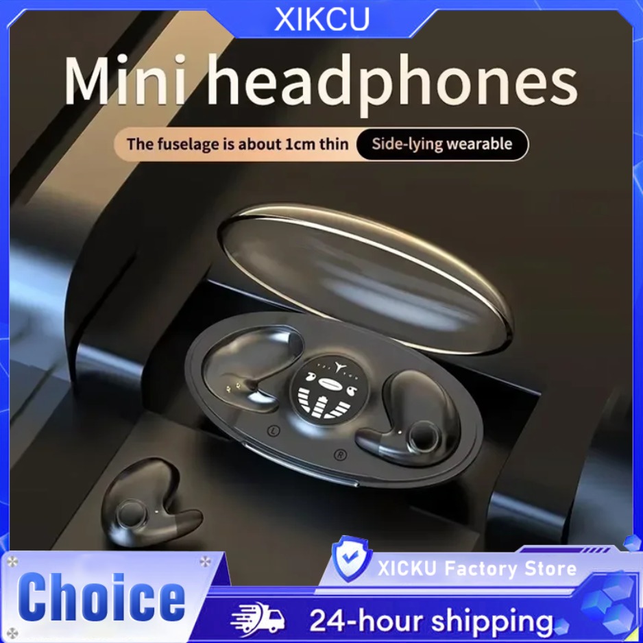 Sleep Mask Headphones Bluetooth - XIKCU MD538 Unsichtbarer Schlaf Drahtloser Kopfhörer
