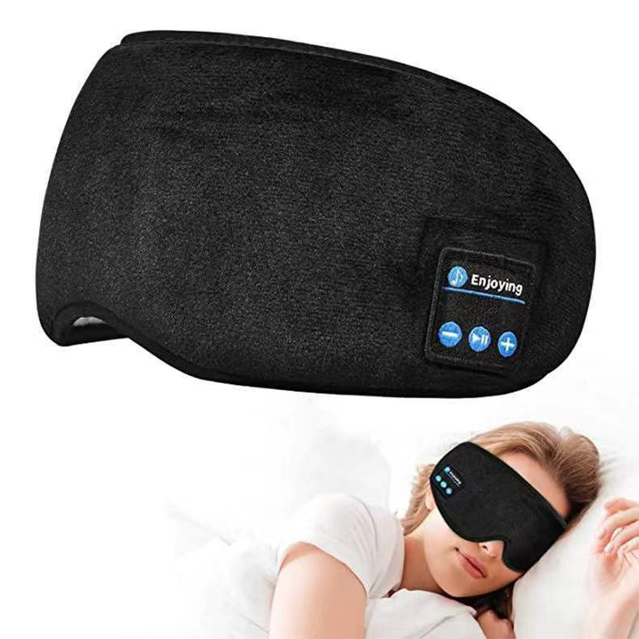Sleep Mask Headphones Bluetooth - Kabellose Schlaf-Kopfhörer-Maske – Bluetooth-Seitenschlafbrille mit dünnen