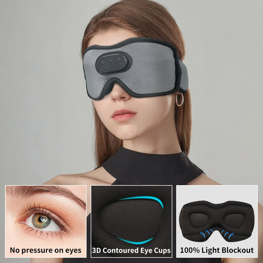 Sleep Mask Headphones Bluetooth - Premium Bluetooth Sleep Eye Mask Kopfhörer
