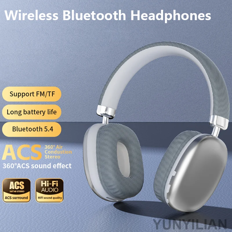 Type C Wired Earphones With Mic - 2026 NEUE Air Max Bluetooth Over-Ear-Kopfhörer