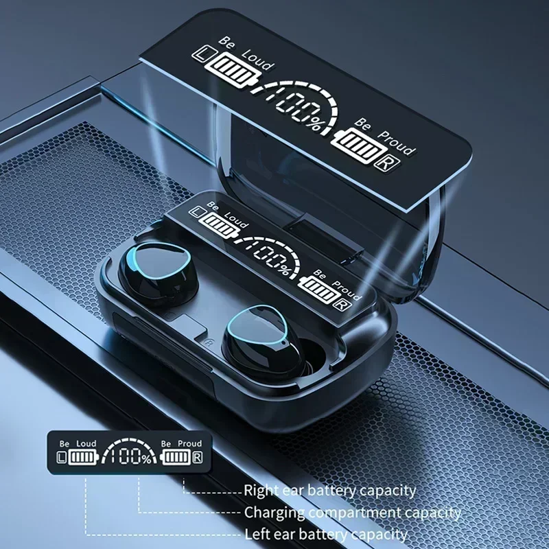 Tws Earbuds Bluetooth 5.3 - TWS BT5.3 Kopfhörer mit LED-Anzeige Kabellose