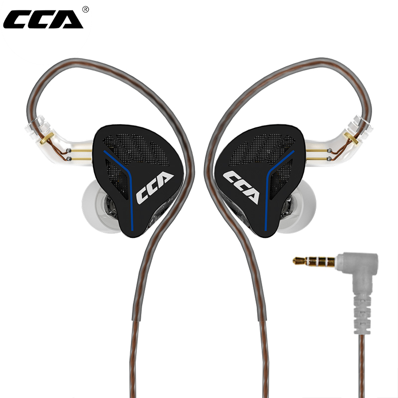 Type C Wired Earphones With Mic - CCA AKX Dynamische Kopfhörer HIFI Heavy