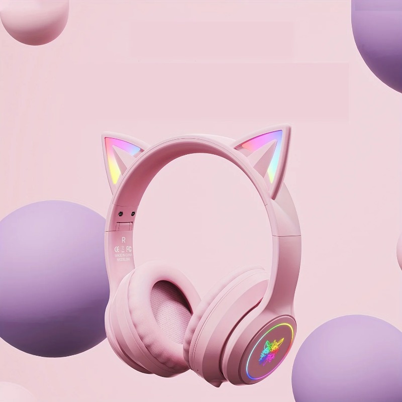 Onikuma B90 Pink Cat Ear Gamin – Gaming Headset With Mic Rgb Bewertung und Preis