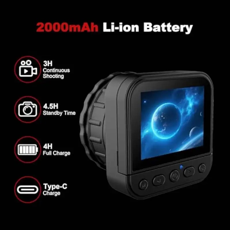 64MP 2,8'' Bildschirm 4K Elekt – Cameras Bewertung und Preis