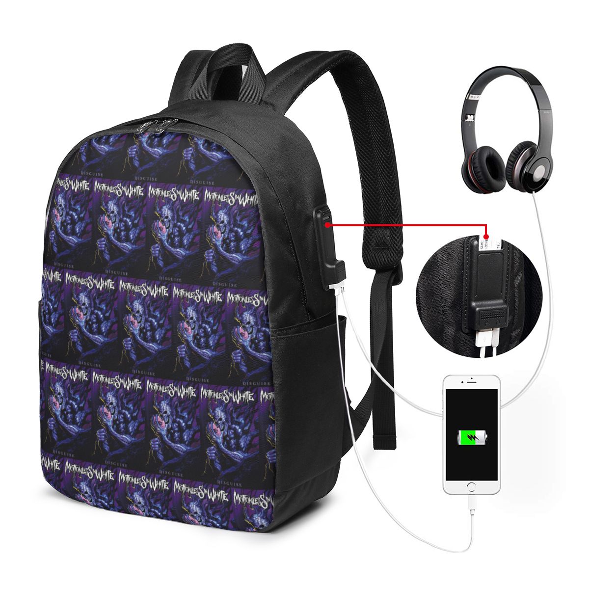 Motionless In White Rucksack,  – Laptops Bewertung und Preis