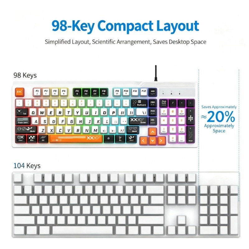 K8pro 3-in-1 Gaming-Kombi-Set: – Laptops Bewertung und Preis