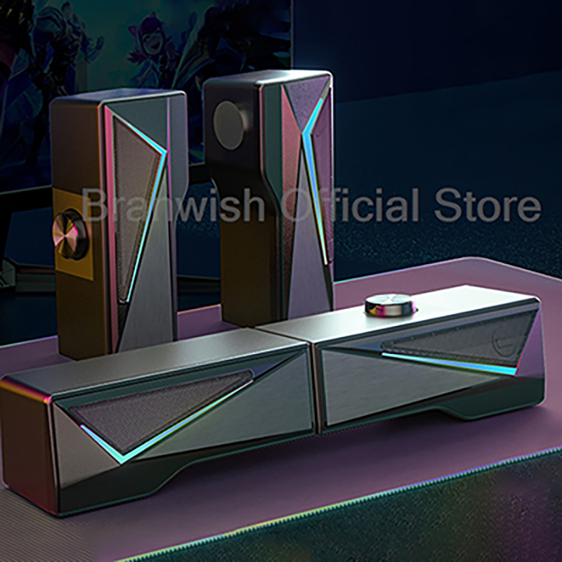 RGB-Gaming-Soundbar mit abnehm – Rgb Computer Soundbar For Pc Bewertung und Preis
