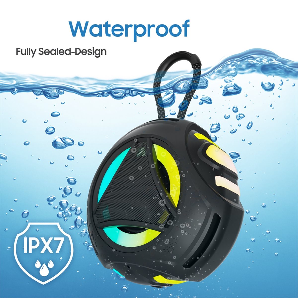 Mini Bluetooth Dusch-Lautsprec – Portable Bluetooth Speaker Waterproof Ipx7 Bewertung und Preis
