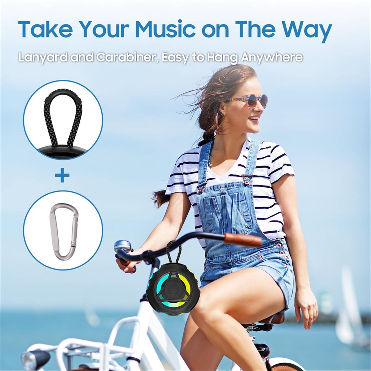 Mini Bluetooth Dusch-Lautsprec – Portable Bluetooth Speaker Waterproof Ipx7 Bewertung und Preis